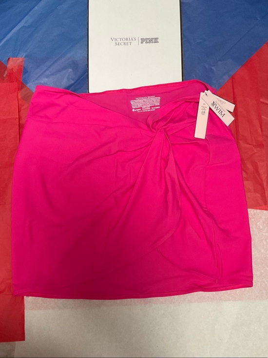 Victoria's Secret Other - 🍄 Victoria's Secret PINK Hot Pink Swim Sarong Cover-Up